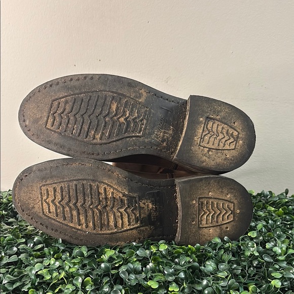 Brazos Men's Brown Leather Boots - Picture 6 of 7